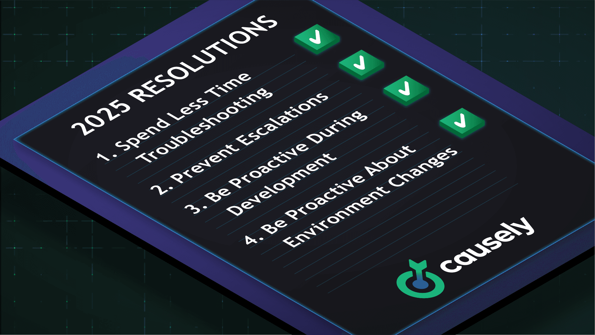 In 2025, I resolve to make my application environment more resilient