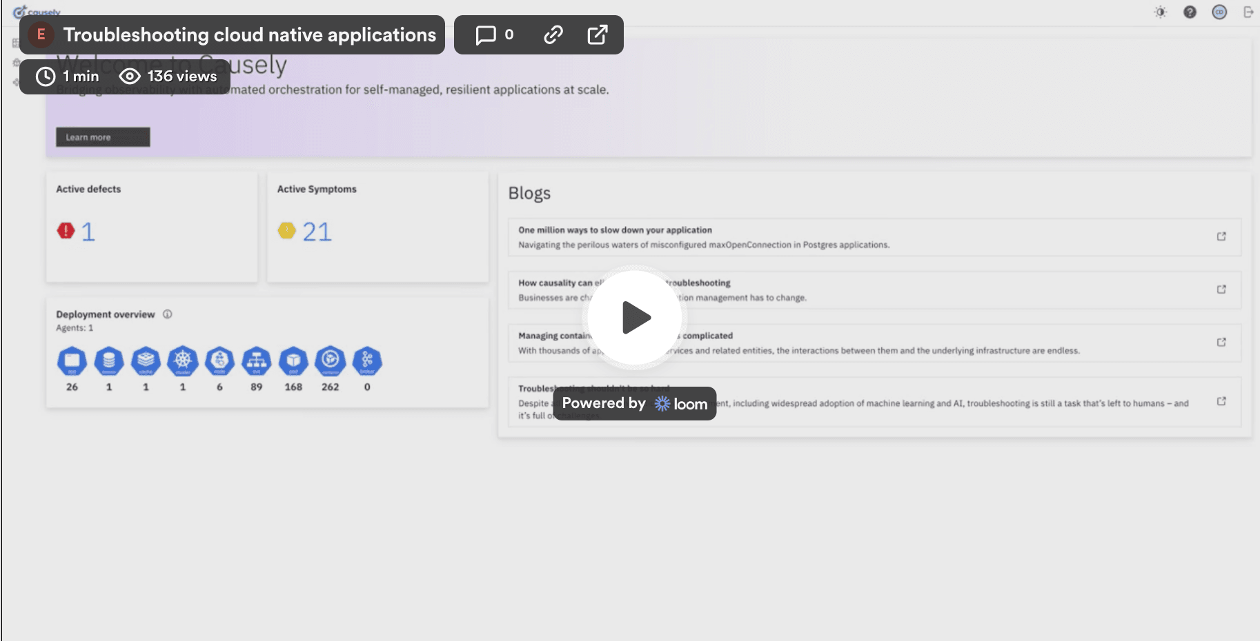 Troubleshooting cloud-native applications with Causely